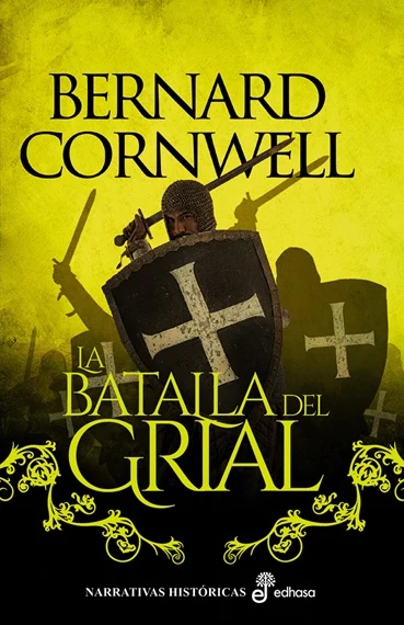 Portada de «La batalla del Grial», de Bernard Cornwell