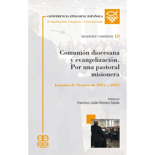 Portada de «Comunión diocesana y evangelización. Jornadas de Vicarios de 2024 y 2025», de Francisco Julián Romero Galván (ed.)