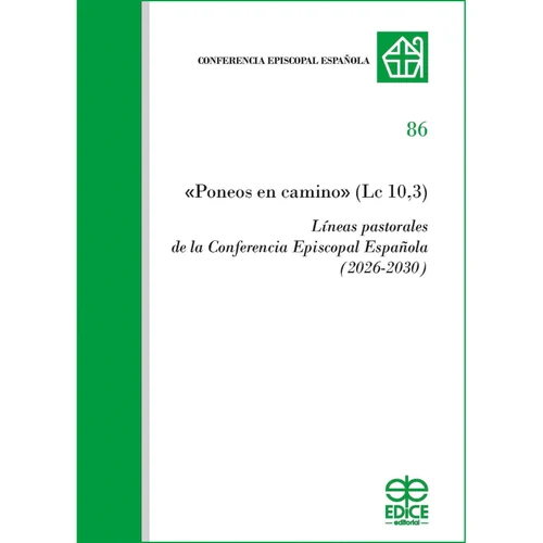 Portada de ««Poneos en camino» (Lc 10,3). Líneas pastorales de la Conferencia Episcopal Española 2026-2030», de Conferencia Episcopal Española