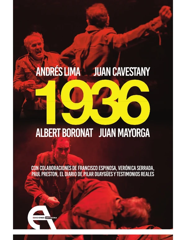 Portada de «1936», de Andrés Lima, Andrés Boronat, Juan Cavestany, Juan Mayorga
