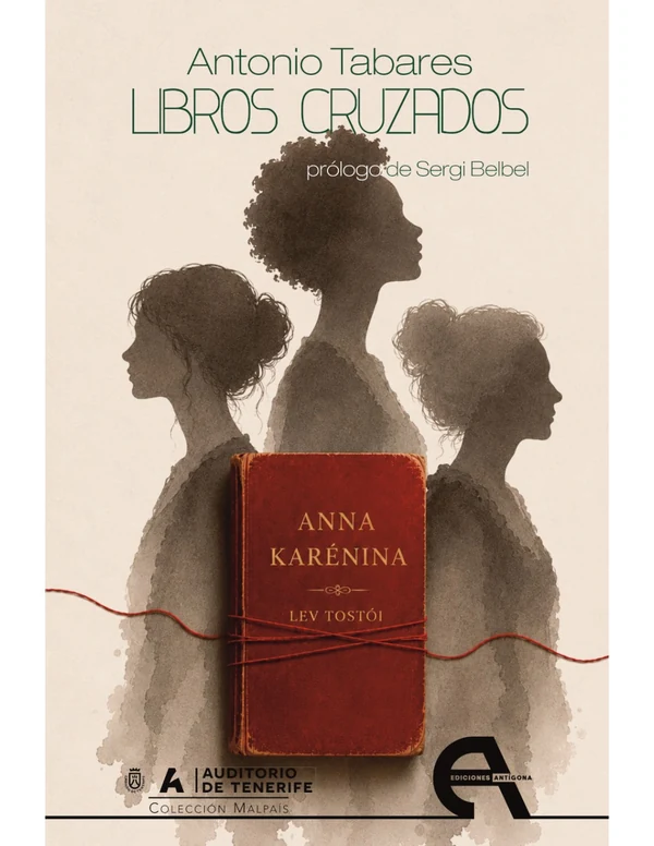 Portada de «Libros cruzados», de Antonio Tabares