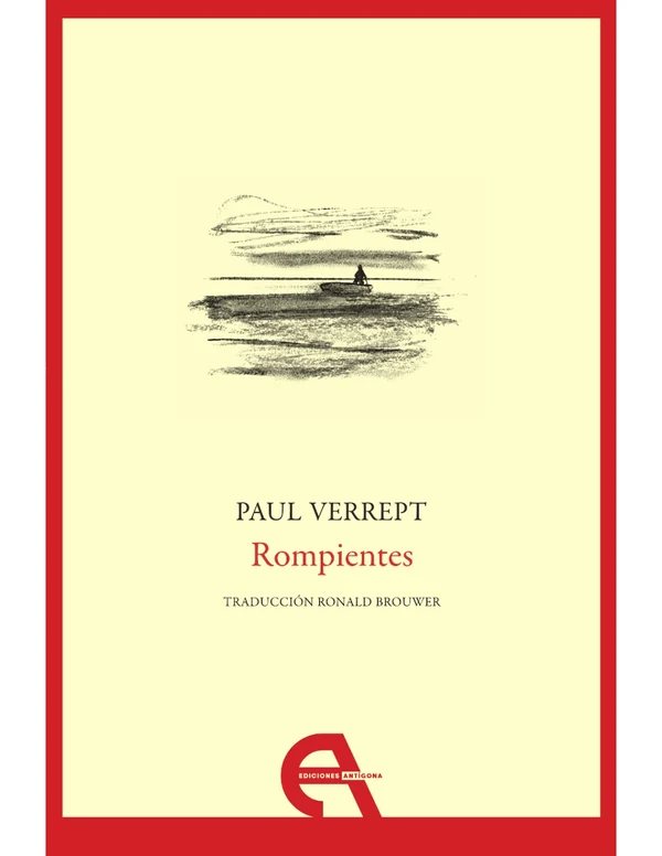 Portada de «Rompientes», de Paul Verrept