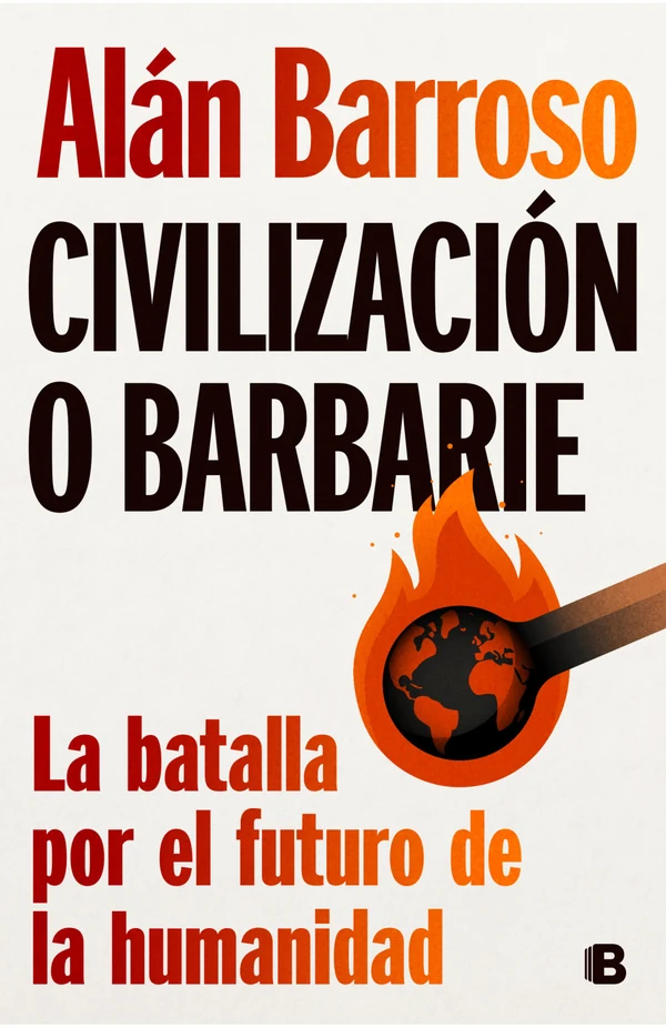 Portada de «Civilización o barbarie», de Alán Barroso