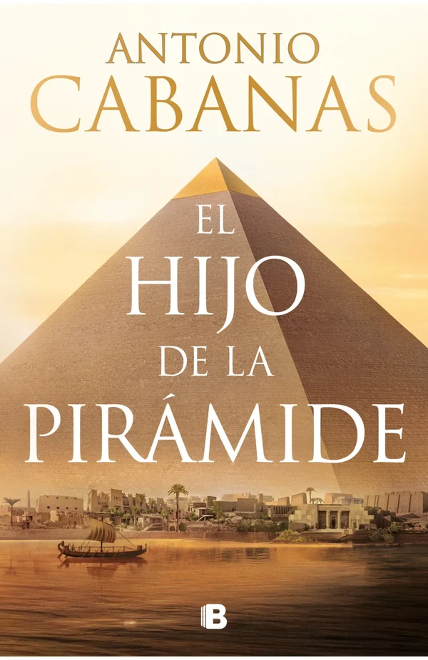 Portada de «El hijo de la pirámide», de Antonio Cabanas