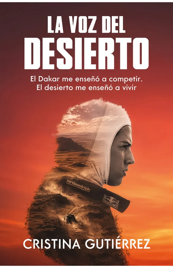 Portada de «La voz del desierto», de Cristina Gutiérrez
