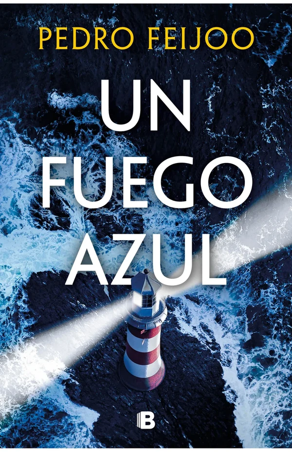 Portada de «Un fuego azul», de Pedro Feijoo