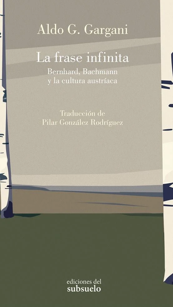Portada de «La frase infinita», de Aldo G. Gargani