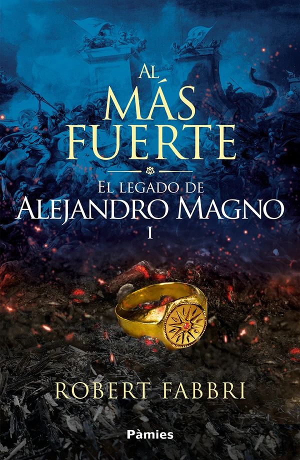 Portada de «Al más fuerte», de Robert Fabbri