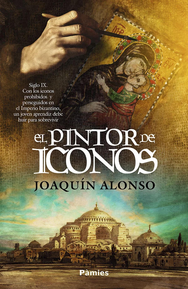 Portada de «El pintor de iconos», de Joaquín Alonso