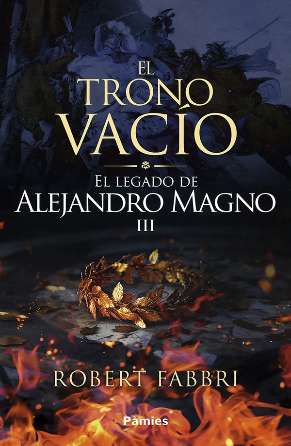 Portada de «El trono vacío», de Robert Fabbri