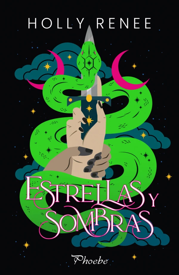 Portada de «Estrellas y sombras», de Holly Renee
