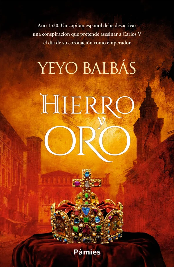 Portada de «Hierro y oro», de Yeyo Balbás