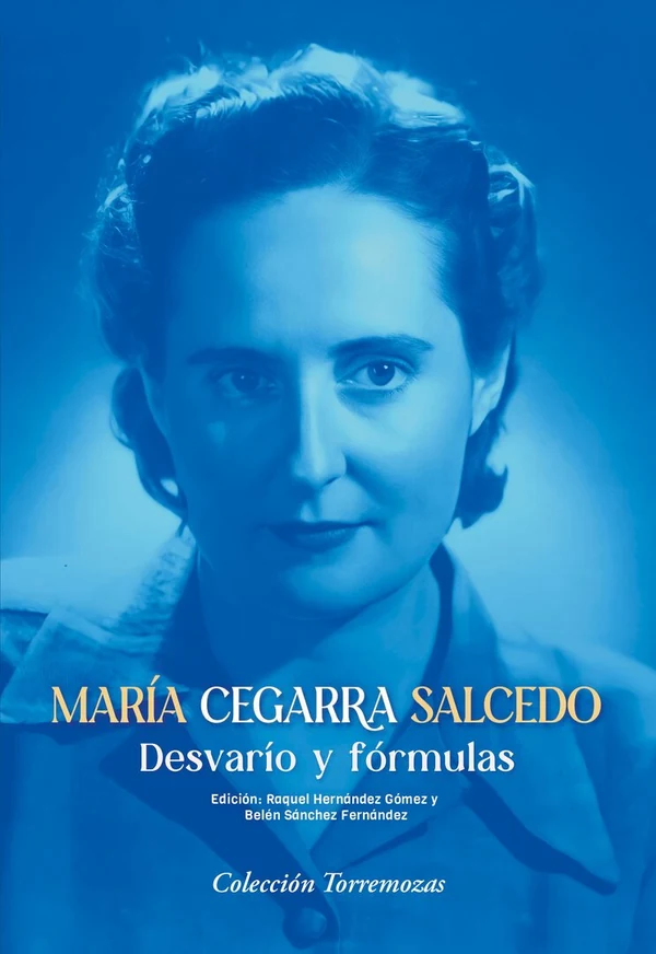 Portada de «Desvarío y fórmulas», de María Cegarra Salcedo