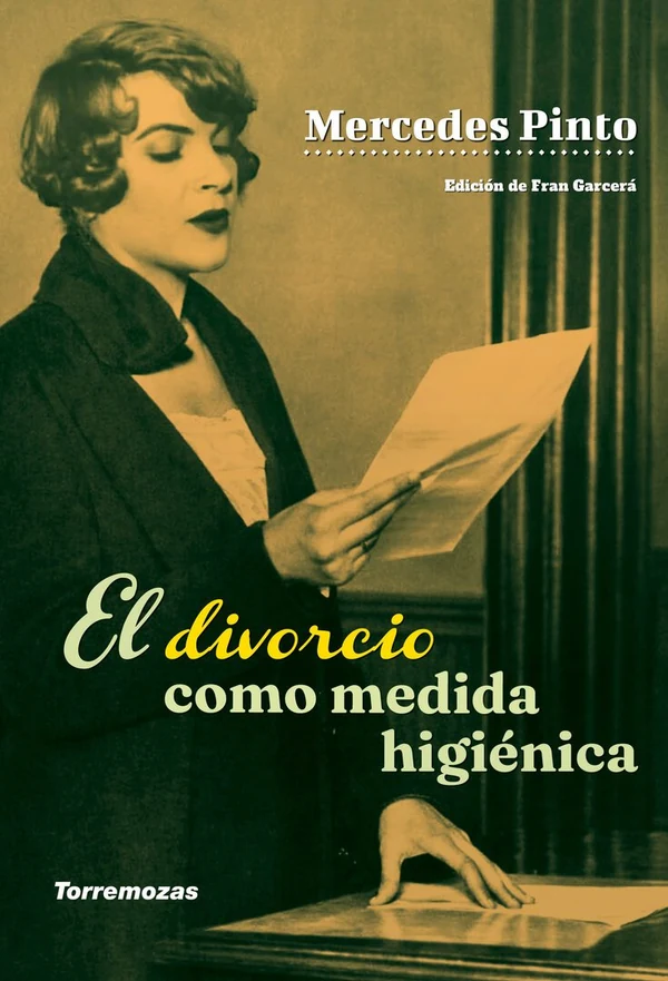 Portada de «El divorcio como medida higiénica», de Mercedes Pinto