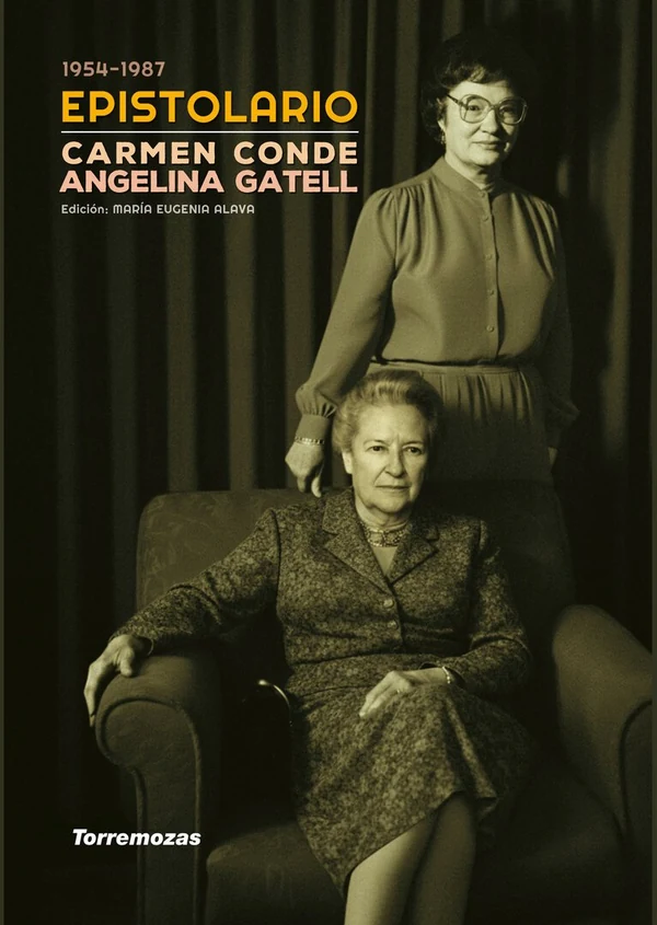 Portada de «Epistolario Carmen Conde - Angelina Gatell (1954-1987)», de Carmen Conde, Angelina Gatell