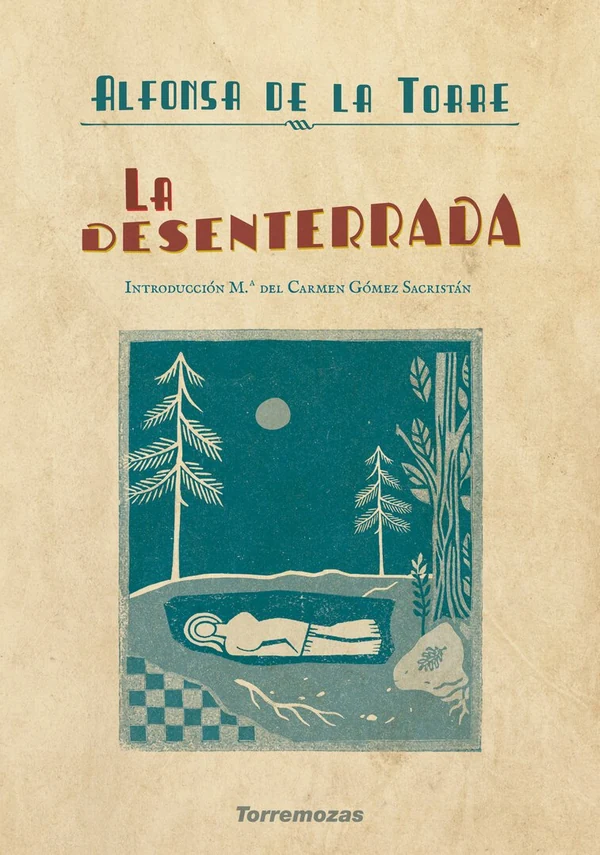 Portada de «La desenterrada», de Alfonsa de la Torre
