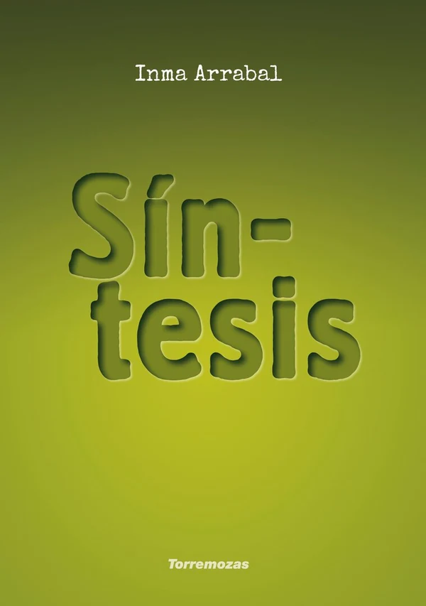 Portada de «Síntesis», de Inma Arrabal