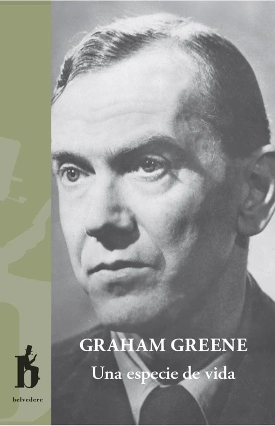 Portada de «Una especie de vida», de Graham Greene, Raquel Herrera