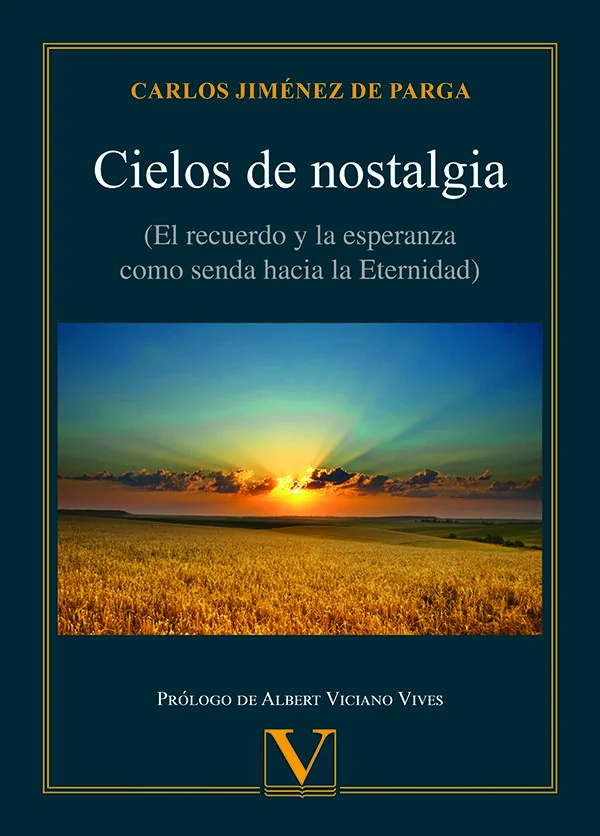 Portada de «Cielos de nostalgia», de Carlos Jiménez de Parga