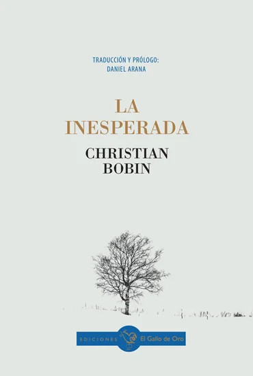 Portada de «LA INESPERADA», de Christian Bobin