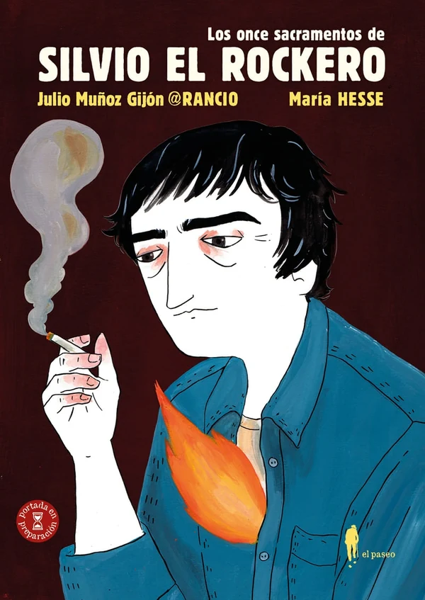 Portada de «Los once sacramentos de Silvio el rockero», de Julio Muñoz Gijón