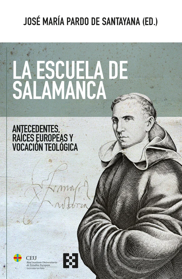 Portada de «La escuela de Salamanca», de José María Pardo de Santayana