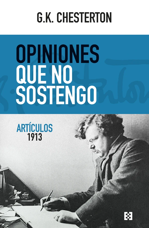 Portada de «Opiniones que no sostengo», de G.K. Chesterton