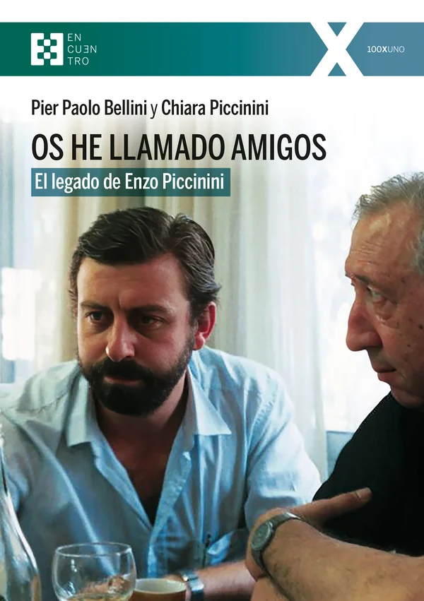 Portada de «Os he llamado amigos», de Pier Paolo Bellini, Chiara Piccinini