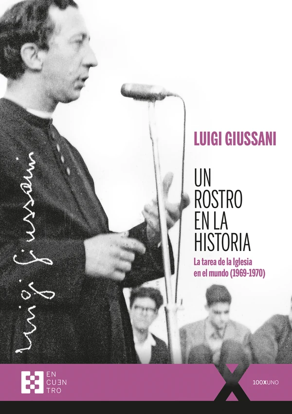 Portada de «Un rostro en la historia», de Luigi Giussani