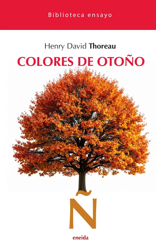 Portada de «Colores de otoño», de Henry David Thoreau