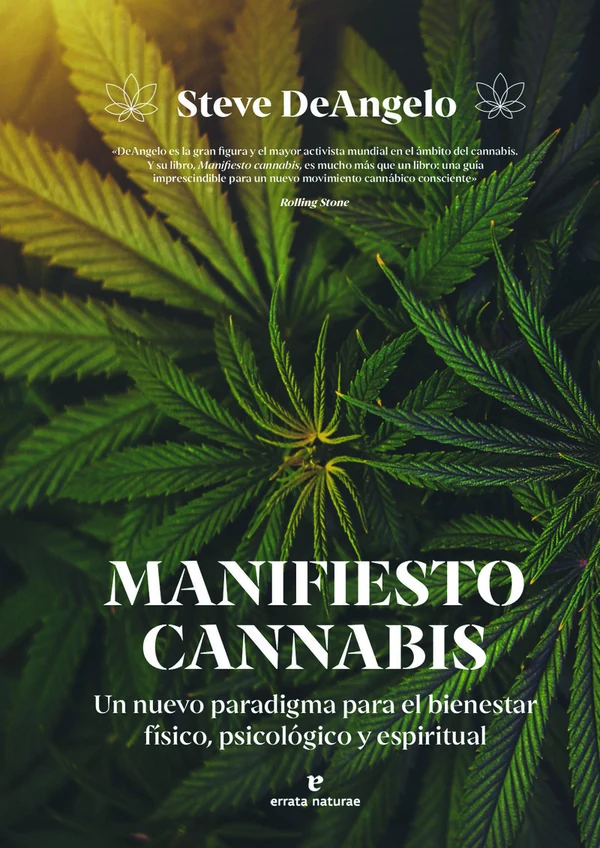 Portada de «Manifiesto cannabis», de Steve DeAngelo