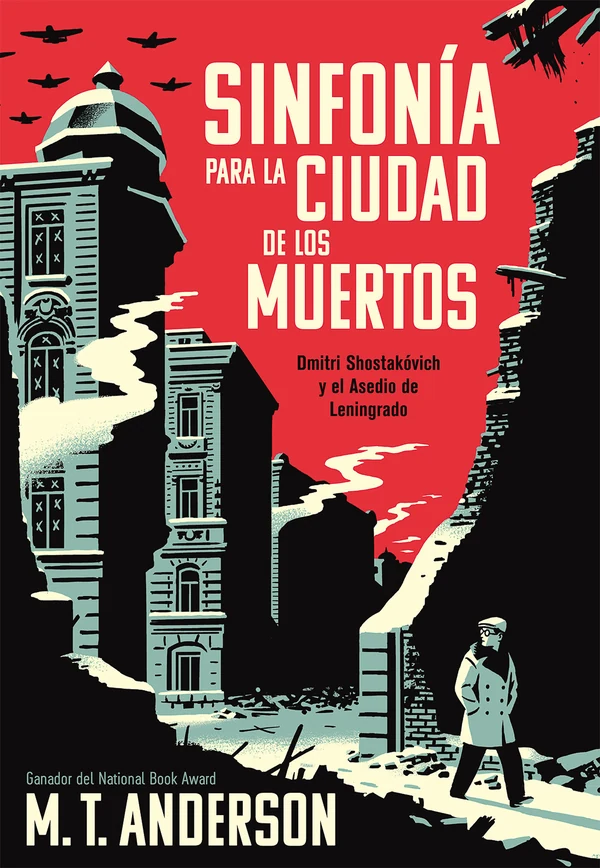 Portada de «Sinfonía para la ciudad de los muertos», de M. T. Anderson