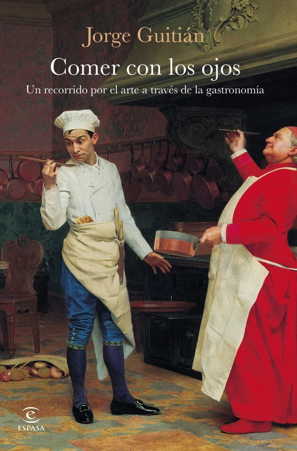 Portada de «Comer con los ojos», de Jorge Guitián