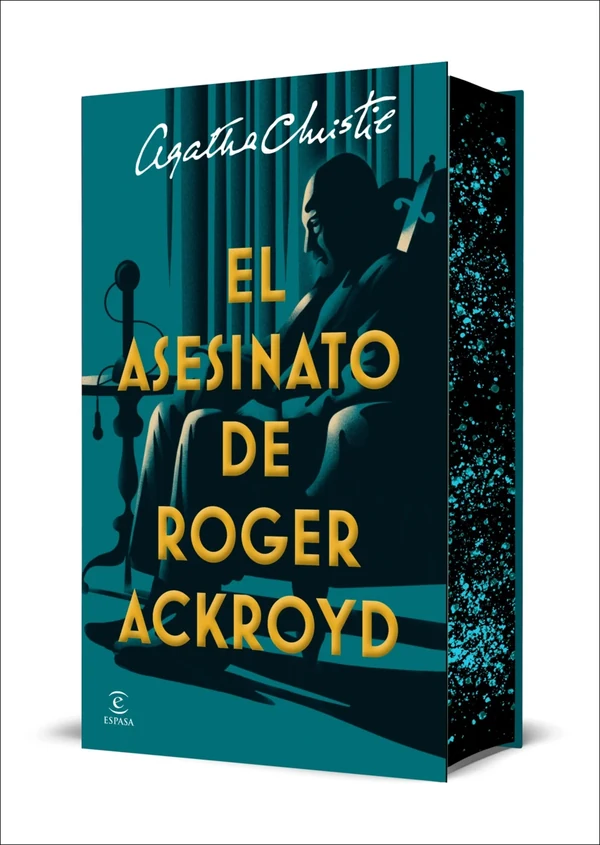 Portada de «El asesinato de Roger Ackroyd (Edición especial con cantos tintados)», de Agatha Christie