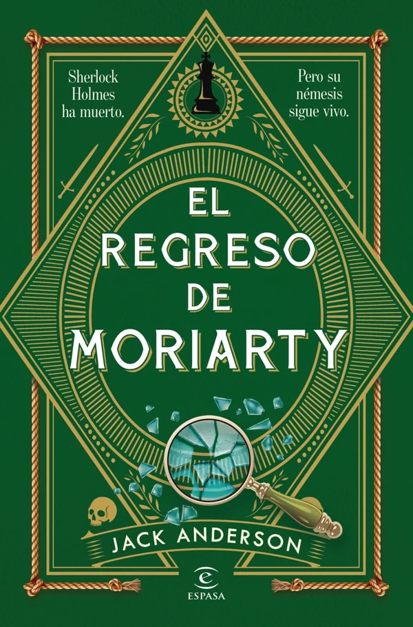 Portada de «El regreso de Moriarty», de Jack Anderson