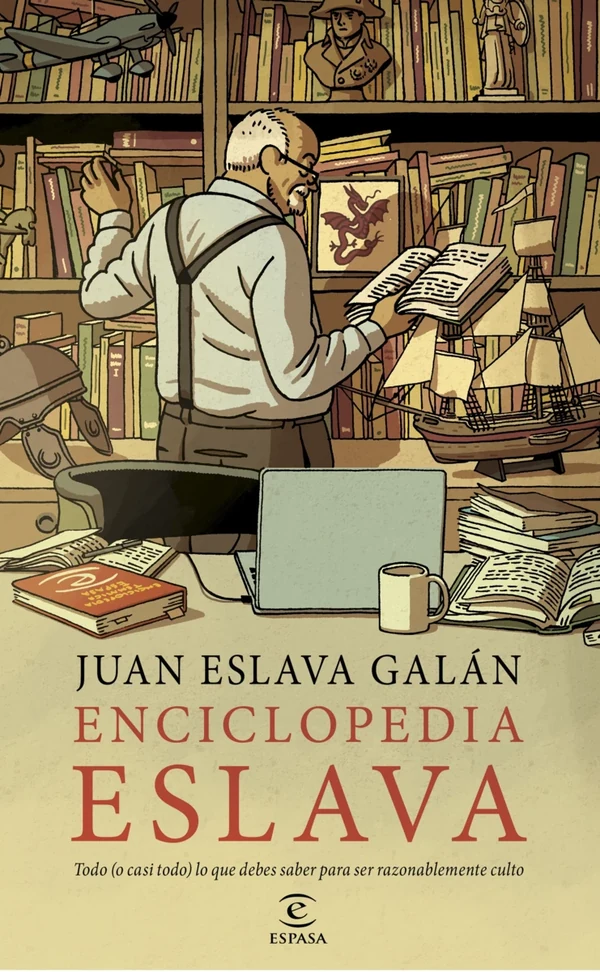 Portada de «Enciclopedia Eslava», de Juan Eslava Galán