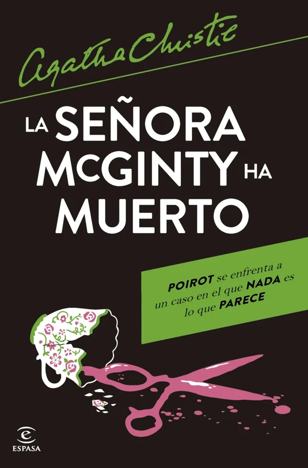 Portada de «La señora McGinty ha muerto», de Agatha Christie