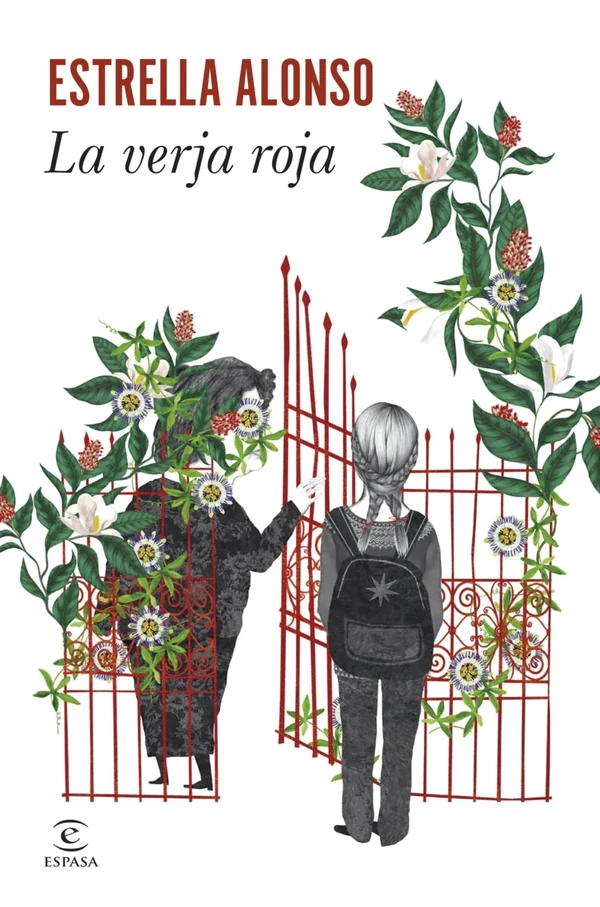 Portada de «La verja roja», de Estrella Alonso