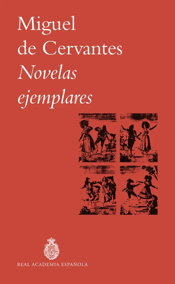 Portada de «Novelas ejemplares», de Miguel de Cervantes