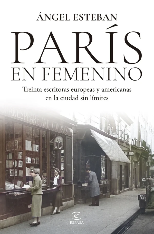 Portada de «París en femenino», de Ángel Esteban