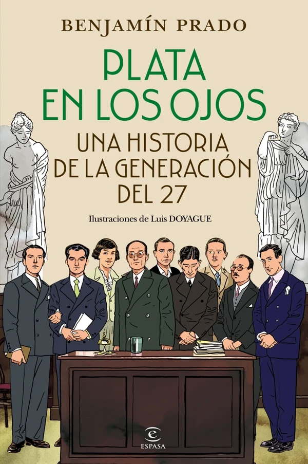 Portada de «Plata en los ojos», de Benjamín Prado