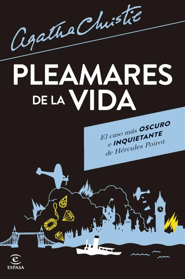 Portada de «Pleamares de la vida», de Agatha Christie