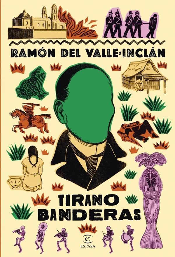 Portada de «Tirano Banderas», de Ramón del Valle-Inclán