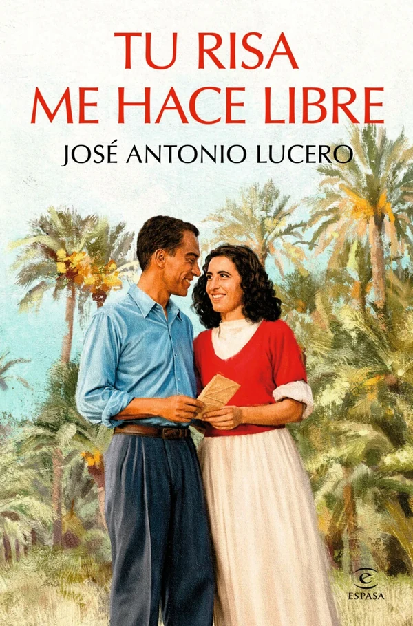 Portada de «Tu risa me hace libre», de José Antonio Lucero