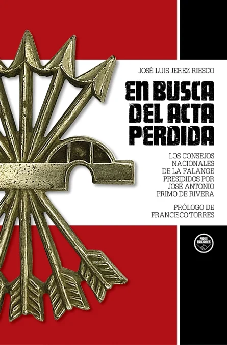 Portada de «En busca del acta perdida», de José Luis Jerez Riesco