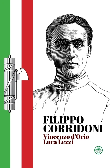 Portada de «Filippo Corridoni», de Vicenzo d’Orio y Luca Lezzi