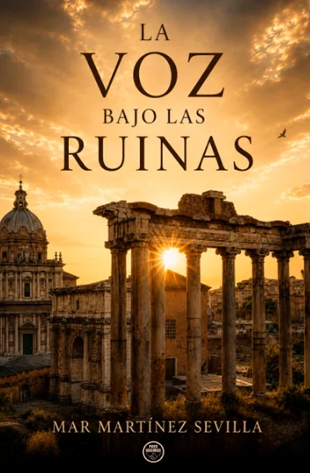 Portada de «La voz bajo las ruinas», de Mar Martínez Sevilla