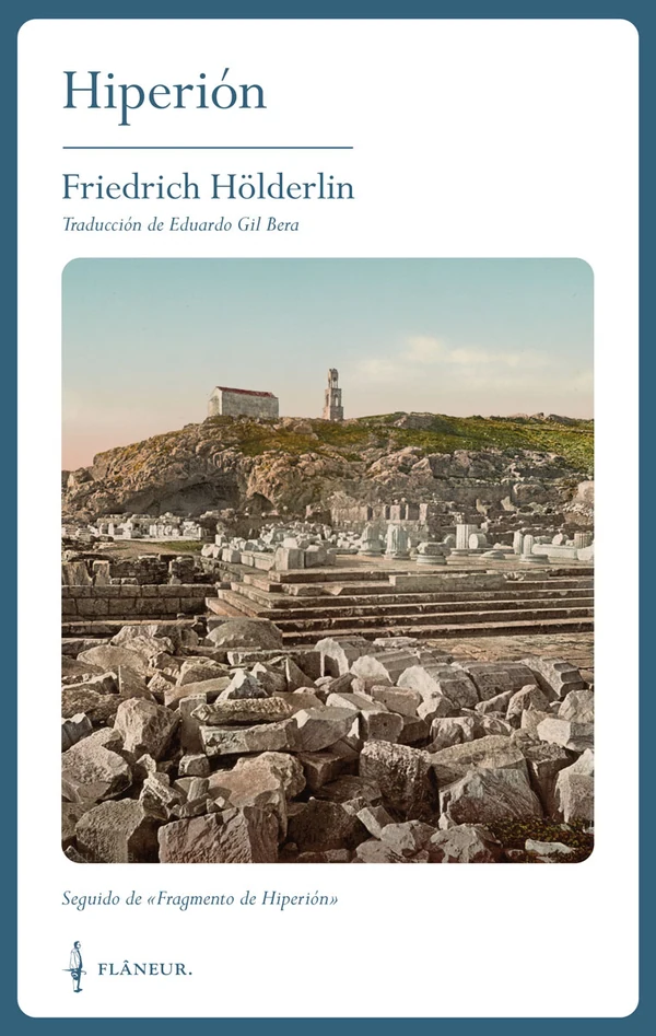 Portada de «Hiperión», de Friedrich Hölderlin