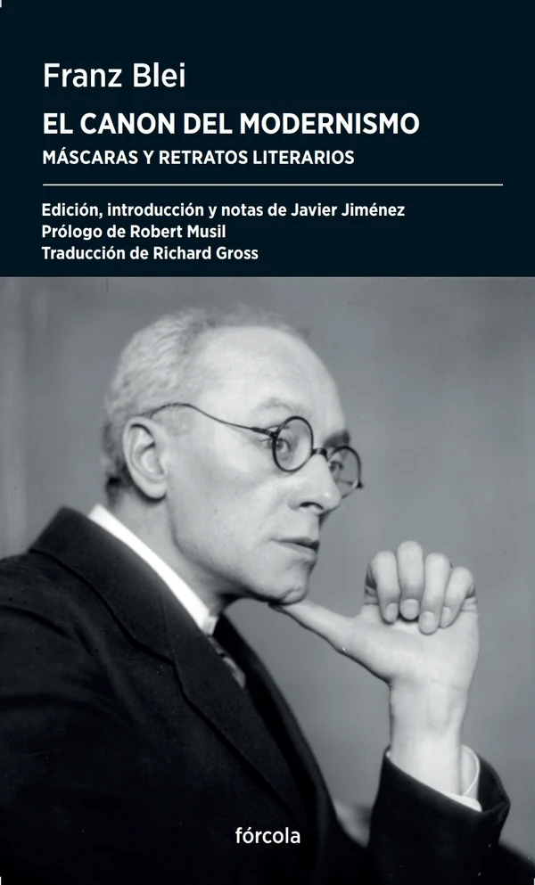 Portada de «El canon del Modernismo», de Franz Blei, Francisco Javier Jiménez Rubio