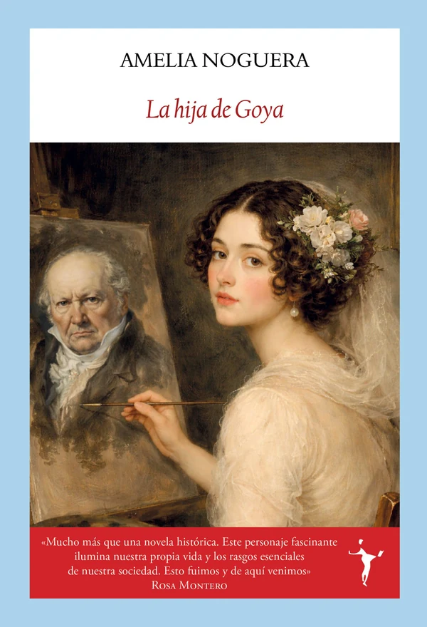 Portada de «La hija de Goya», de Amelia Noguera